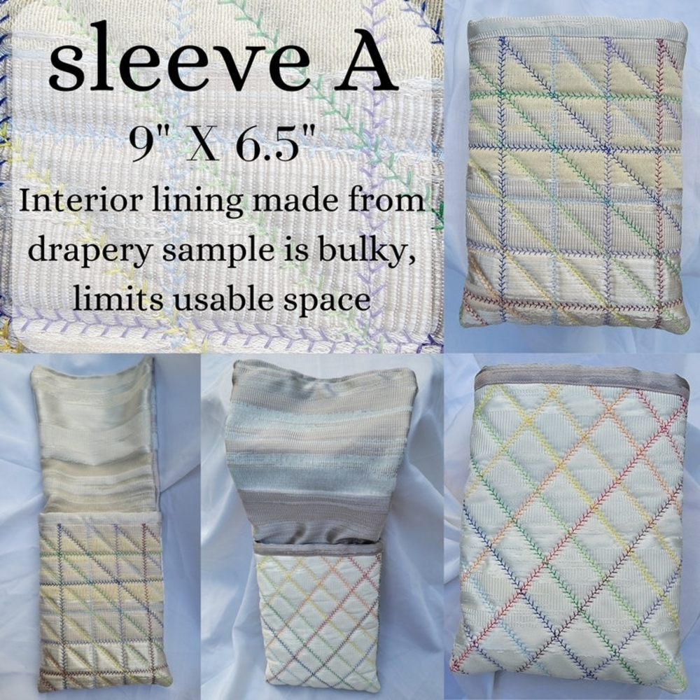 Handmade Quilted Fabric Book Protector B Grade Discounted Book Sleeve